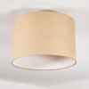 Soungou Plafonnier beige, 1 lumière