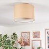 Soungou Plafonnier beige, 1 lumière