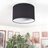 Bassagoda Plafonnier Noir, Blanc, 1 lumière