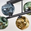 Ripoll Plafonnier, Boule lumineuse Bleu, Or, Vert, 6 lumières