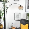 Ripoll Lampadaire Noir, 1 lumière
