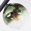 Gastor Plafonnier, Boule lumineuse Bleu, Vert, Clair, Cuivré, 10 lumières