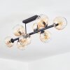 Koyoto Plafonnier, Boule lumineuse Ambre, Clair, 8 lumières