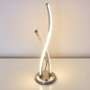Lampe à poser Tervo LED Nickel mat, 2 lumières