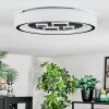 Jalon Plafonnier, Panel LED Blanc, 1 lumière, Télécommandes