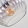 Koyoto Plafonnier, Boule lumineuse Clair, Fumé, 5 lumières