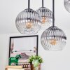 Koyoto Plafonnier, Boule lumineuse Clair, Fumé, 5 lumières