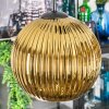Koyoto Suspension, Boule lumineuse, Suspension grappe Or, 4 lumières