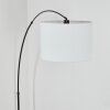 Bassagoda Lampadaire Chrome, Noir, 1 lumière