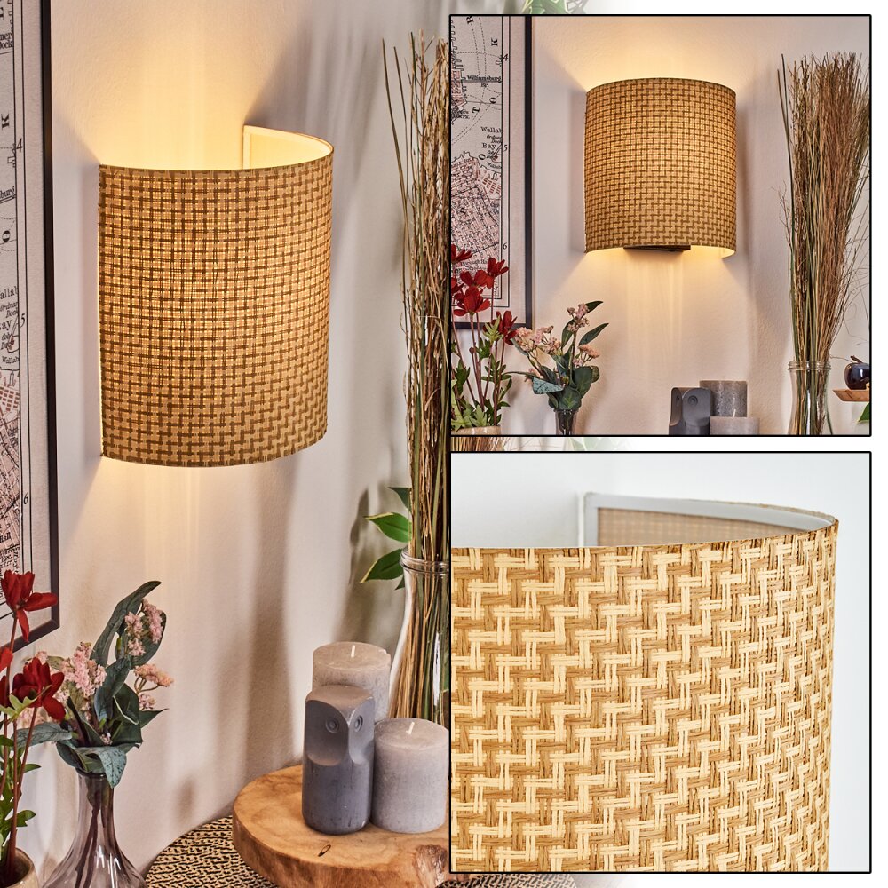 Labrujo Luminaire Up & Down, Applique murale Noir, 1 lumière main product photo