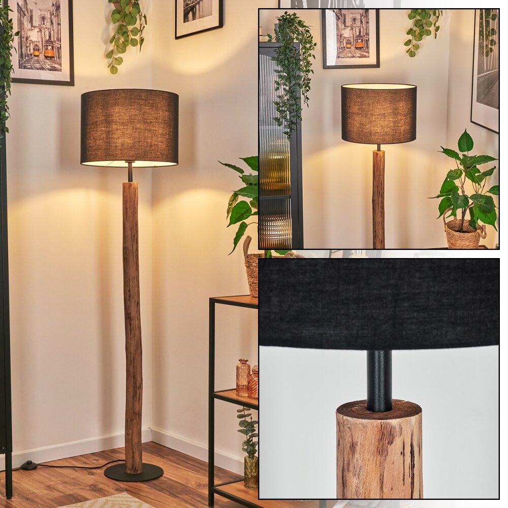 Bassagoda Lampadaire Écru, Noir, 1 lumière main product photo