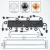 Ripoll Suspension, Boule lumineuse, Suspension Ambre, Clair, Fumé, 8 lumières