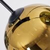 Koyoto Suspension, Boule lumineuse, Suspension Bleu, Or, Vert, 8 lumières