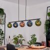 Gastor Suspension, Boule lumineuse, Suspension Bleu, Vert, Cuivré, 5 lumières