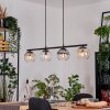 Koyoto Suspension, Boule lumineuse, Suspension Ambre, Clair, Fumé, 4 lumières