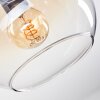 Koyoto Plafonnier, Boule lumineuse Ambre, Clair, 5 lumières