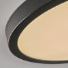 Isela Plafonnier, Panel LED Noir, 1 lumière