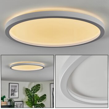 Xarel Plafonnier, Panel LED Blanc, 1 lumière