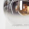 Koyoto Suspension, Boule lumineuse, Suspension Ambre, Clair, Fumé, 6 lumières