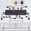 Ripoll Suspension, Boule lumineuse, Suspension Ambre, Clair, Fumé, 6 lumières