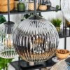 Ripoll Suspension, Boule lumineuse, Suspension Ambre, Clair, Fumé, 6 lumières