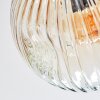 Ripoll Plafonnier, Boule lumineuse Ambre, Clair, 6 lumières