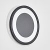 Gelan Applique murale LED Noir, Blanc, 1 lumière