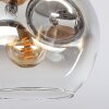 Ripoll Plafonnier, Boule lumineuse Écru, Noir, 3 lumières