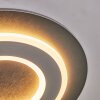 Lidor Plafonnier LED Noir, 1 lumière
