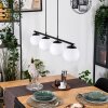 Gastor Suspension, Boule lumineuse, Suspension Blanc, 4 lumières