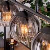 Koyoto Suspension, Boule lumineuse, Suspension Clair, Fumé, 5 lumières