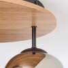 Ripoll Plafonnier, Boule lumineuse Écru, Noir, 3 lumières