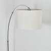 Bassagoda Lampadaire Chrome, Noir, 1 lumière