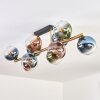 Koyoto Plafonnier, Boule lumineuse Or, Noir, 10 lumières