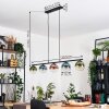 Gastor Suspension, Boule lumineuse, Suspension Bleu, Vert, Clair, Cuivré, 5 lumières