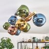Koyoto Plafonnier, Boule lumineuse Or, Noir, 10 lumières