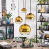 Koyoto Suspension, Boule lumineuse, Suspension 35 cm Or, Clair, 4 lumières