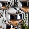 Gastor Suspension, Boule lumineuse, Suspension Chrome, Fumé, 8 lumières