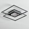 Manor Plafonnier LED Noir, 1 lumière, Télécommandes