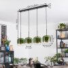 Lauden Suspension, Suspension Vert, Clair, 4 lumières