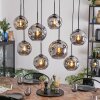 Ripoll Suspension, Boule lumineuse, Suspension Fumé, 8 lumières