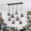 Ripoll Suspension, Boule lumineuse, Suspension Fumé, 8 lumières