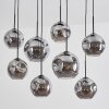 Ripoll Suspension, Boule lumineuse, Suspension Fumé, 8 lumières