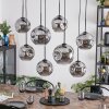 Ripoll Suspension, Boule lumineuse, Suspension Fumé, 8 lumières