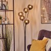 Koyoto Boule lumineuse, Lampadaire Fumé, 5 lumières
