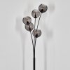 Koyoto Boule lumineuse, Lampadaire Fumé, 5 lumières