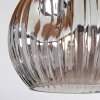 Ripoll Plafonnier, Boule lumineuse Écru, Noir, 3 lumières