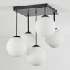 Gastor Plafonnier, Boule lumineuse Blanc, 5 lumières