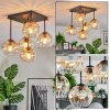 Koyoto Plafonnier, Boule lumineuse Ambre, Clair, 5 lumières