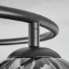 Koyoto Plafonnier, Boule lumineuse 37 cm Clair, Fumé, 3 lumières
